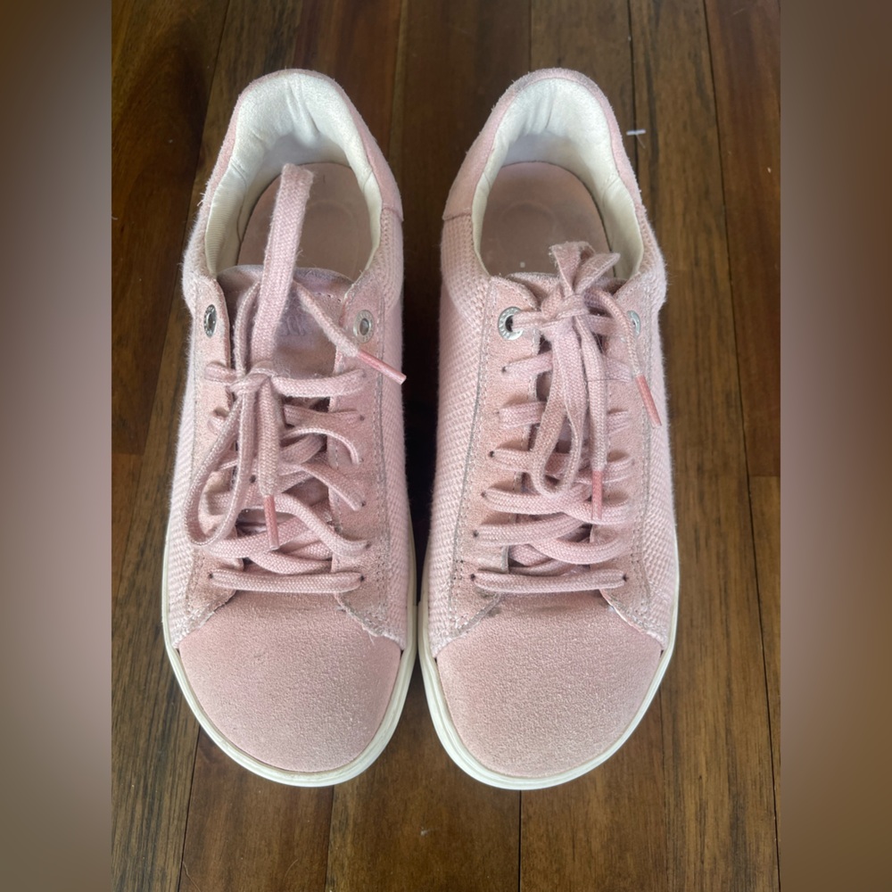 Birkenstock Bend Low Canvas Suede Soft Pink sneaker size EU36 - Picture 3 of 13